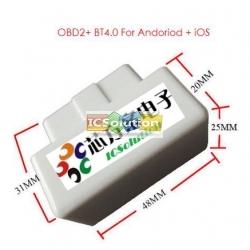 QBD327支持安卓苹果 全球最小OBD终端